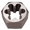 Alfa Tools Mhd70761 10mmx1-25 Rethreading Hex Die Carbon Steel 