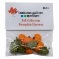 Buttons Galore Pumpkin Harvest Asst
