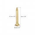 Uxcell Small Tiny Hardware Brass Nails 1 2mmx10mm Dxl For Diy Wooden Boxes Accessories 200pcs