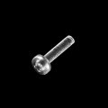 Uxcell M2x10mm Plastic Phillips Bolts 100pcs Pc Pan Head Machine Screws Transparent
