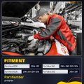 Ocpty Thermostat Housing Assembly Engine Coolant For Volvo C30 2007-2013 For C70 2006-2013 S40 2004-2011 S60 2004-2009