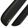 Ocpty Window Visors Fits For 2007-2017 Jeep Wrangler Tape-on Rain Guards Side Deflectors 4 Pieces 2pcs Front Doors And Rear