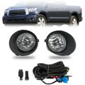Tundra 2007-2013 Fog Lights Bumper Right Left Side Driving Lamps Replacement For Fl-cl-ttu07-c 