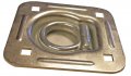 Erickson 59114 5000 Lbs Load Capacity Square 4-bolt Recessed Anchor Ring 
