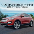 G-plus Front Door Lower Molding Garnish Left Driver Side Compatible With Hyundai Santa Fe Sport 2013-2018 87721-4z000