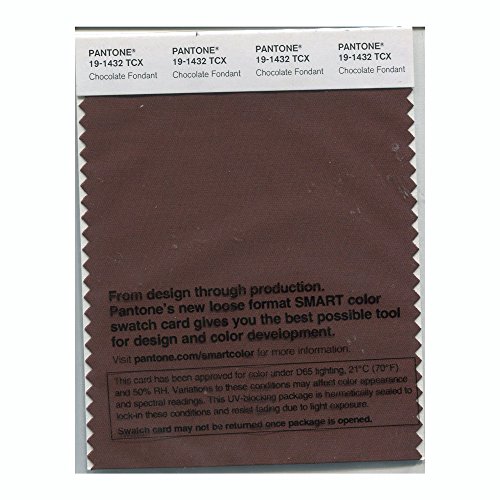 Pantone Smart Swatch 19-1432 Chocolate Fondan
