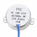Uxcell Electric Synchron Motor Turntable Synchronous 100-127 Vac 5-6rpm 50-60 Hz 4w Ccw Direction