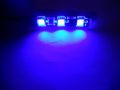 Blue Flexible Led Strips Complete Kit Super Bright Waterproof For Motorcycles Wide 120 Deg View Color 