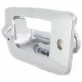 Gmc Sierra 2500 3500 Hd Tailgate Handle Bezel 2007-2014 Outside W Cam Key Hole Chrome Plastic Gm1915136 22755304