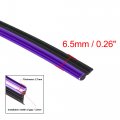 X Autohaux 5m Purple Chrome Decorative Line Car Interior Gap Door Window Decroative Trim Strip