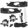 Wflnhb Bumper Fog Lights Assembly Replacement For 2010-2016 Cadillac Srx With Bulbs Harness Switch Kit Driving Lamps Driver And