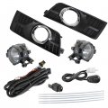 Wflnhb Bumper Fog Lights Assembly Replacement For 2010-2016 Cadillac Srx With Bulbs Harness Switch Kit Driving Lamps Driver And