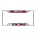 Troy University Trojans Metal License Plate Frame For Front Or Back Of Car Officially Licensed Mascot 