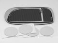 09-11 Azera Passenger Side Heated Mirror W O Backing Plate With Out Turn Signal On Housing Comes Adhesive Usa 