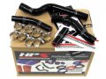 Hps 57-1261-blk Black Silicone Radiator Hose Kit For Yamaha Yz250f 