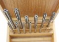 Accusize Indtrial Tools 14 Pc Over And Under Size H S S Chucking Reamer Set 0 12 Thru 0 5010 In Fitted Case 5500-sx00