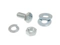 1953 1962 Corvette Spare Tire Tr Bolts 5 Piece Set Part 611015 