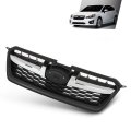 Front Bumper Grille Honeycomb Grill For Subaru Impreza 2012 2013 2014 Black Abs Plastic Replacement Part 91122fj000 Su1200158
