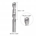 Uxcell Solid Carbide Drill Bits 6 7mm C2 K20 Tungsten Jobber Straight Shank Drilling Tool For Stainless Steel Aluminum Iron