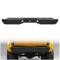 Rear Bumper Face Bar For 1993-2011 Ford Ranger Styleside And Supercrew Model Fo1102313 Steelpowder Coated Chrome Black W O 