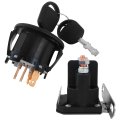 Ignition Switch 175442 And Starter Solenoid 725 04439a Kit 7 Terminals With 2 Keys Replaces 175566 532175566 For Husqvarna John 