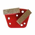 Bolt On Diamond Floor Grinding Discs 120 150 Grit Medium Bond Set Of 3 
