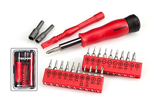Tekton 2830 Everybit Tm Precision Bit And Driver Kit For Electronic Devices 27-piece