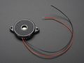 Adafruit Accessories Large Enclosed Piezo Element W Wires 1 Piece
