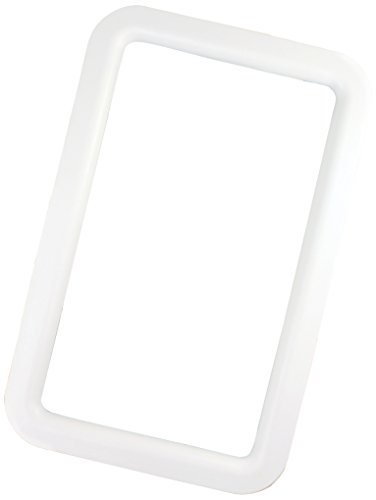 Jr Products 11011 White Rv Deluxe Entry Door Window Frame