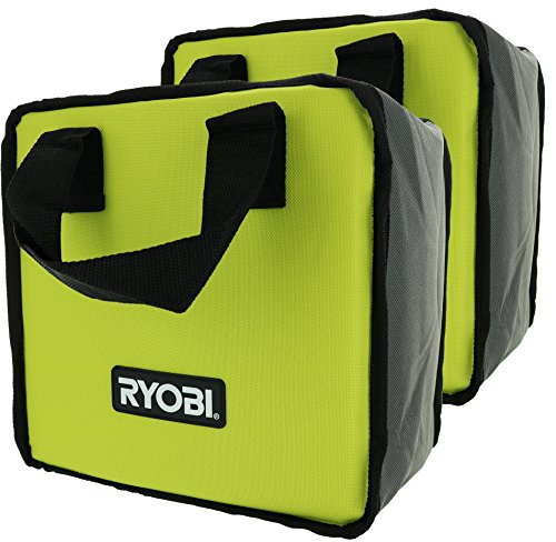Ryobi Lime Green Genuine Tool Tote Bag 2 Pack Tools Not Included