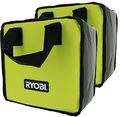 Ryobi Lime Green Genuine Tool Tote Bag 2 Pack Tools Not Included