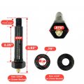 Southwest Wheel Max Single Trailer Axle Shackle Kit For Double Eye Spring