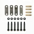 Southwest Wheel Max Single Trailer Axle Shackle Kit For Double Eye Spring 