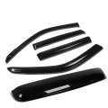 Suzuki Grand Vitara 4pcs Window Deflector Rain Guard 38 Inches Sun Roof Visor Dark Smoke 