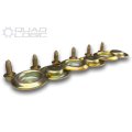 Skid Plate Washer And Bolt Kit For Polaris Ranger Rzr 6 Set Yellow Zinc Plated Replaces Part Numbers M8 Hardware