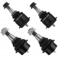 4pcs Front Suspension Kit Lower Upper Ball Joint Fit 1999-2007 For Chevy Silverado 1500 4wd 2003-2005 Awd 2004-2007 Rwd 