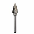 Sg-5 Tungsten Carbide Burr Rotary File Pointed Tree Shape Double Cut With 1 4 Shank For Die Grinder Drill Bit 