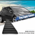 X Autohaux Cp9z-17k946-a Front Left Driver Side Fog Light Grille Cover Trim For Ford Focus S Se 2012-2014