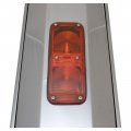 16 X 7 Stainless Steel West Coast Mirror Pair Heated Turn Signal Bubble Back