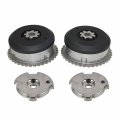 Pair Exhaust Intake Camshaft Adjusters Replacement For 1er E81 E87 130i 3er E90 E91 E92 5er E60 E61 523i 6er E63 E64 630i X1 