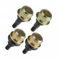 Caltric 4 Front A-arm Knuckle Lower Upper Ball Joint Compatible With John Deere Am147738 Am146020