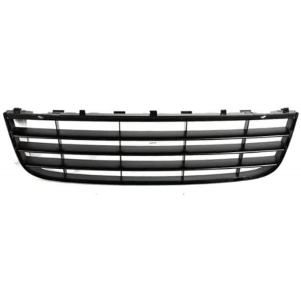 Front Center Lower Bumper Grille For Volkswagen Jetta 2005 To 2010 Sedan Matte Black Plastic 1k0853677c9b9 Vw1036106