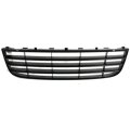Front Center Lower Bumper Grille For Volkswagen Jetta 2005 To 2010 Sedan Matte Black Plastic 1k0853677c9b9 Vw1036106 
