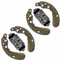 2x Front Brake Cylinder And Pads For Kawasaki Mule Sx Kaf400 2019 2026 4x4 Fi Xc Le Se 2020 Part Numbers 43092 0003 41047 0001