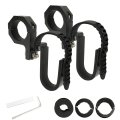 2 Pack Utv Gun Rack Roll Bar Holder Fits 0 85 In 1 5 75 875 Tubes For Polaris Rzr Ranger Can Am Kawasaki Snowmobile