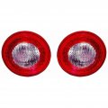 Chevy Hhr Tail Light Assembly 2006 07 08 09 10 2011 Pair Driver And Passenger Side Inner Dot Certified Gm2882107 Gm2883107 