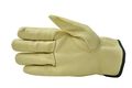 G F 2002m-3 Full Grain Pigskin Leather Work Gloves Drivers Premium Washable Size Medium Value Pack 3 Pairs 