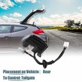 X Autohaux 81260-2v010 Trunk Tailgate Handle Release Switch Rear Door Hatch Liftgate Latch Button For Hyundai Veloster