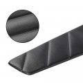 G-plus Black Door Panel Insert Compatible With Ford Mustang Pleated 2010-2014 12-14ll-blk