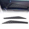 G-plus Black Door Panel Insert Compatible With Ford Mustang Pleated 2010-2014 12-14ll-blk